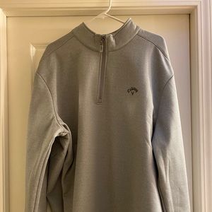 Men’s 1/4 zip Callaway .  Great Condition.
